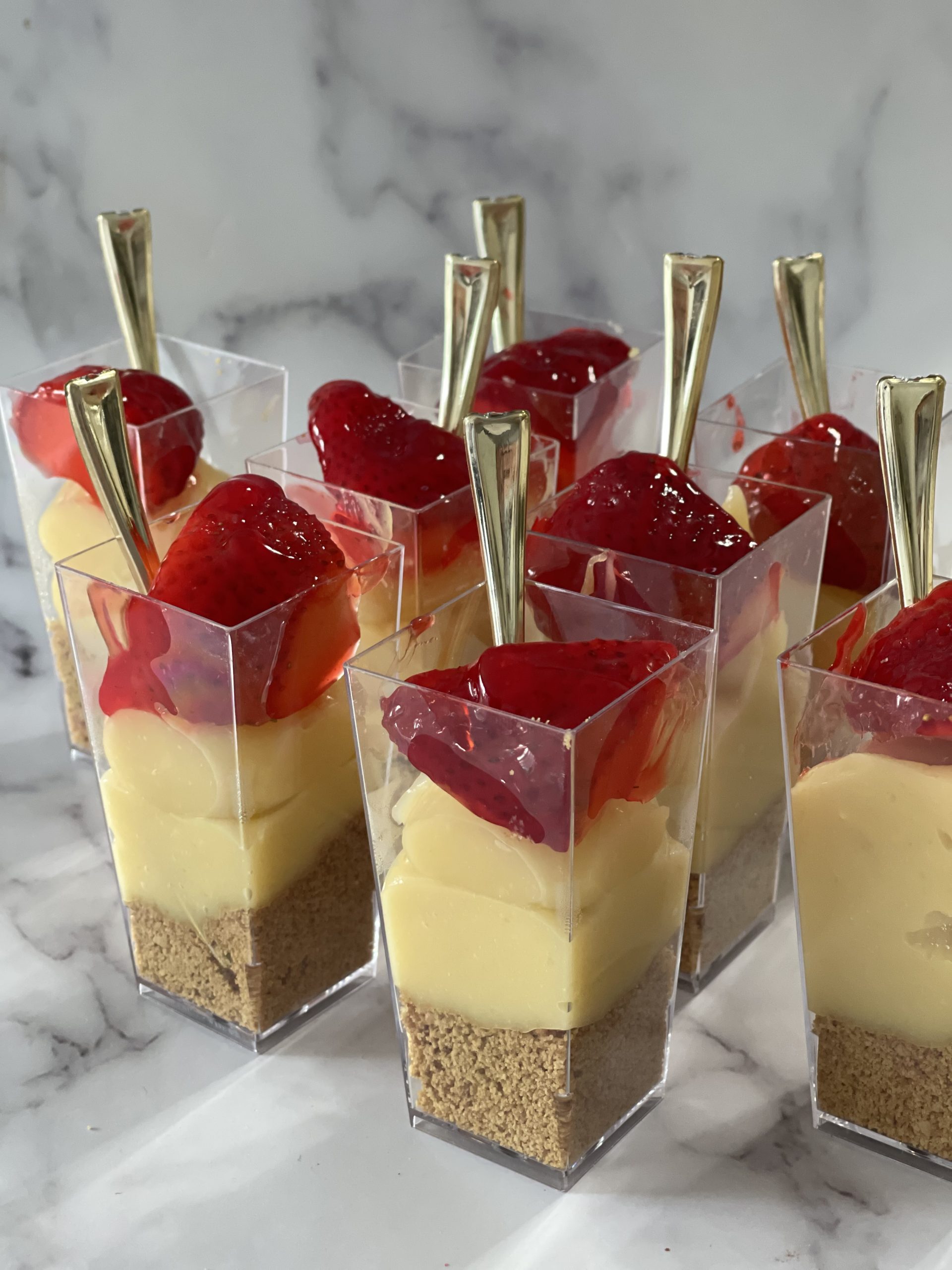 tartaletas de fresa